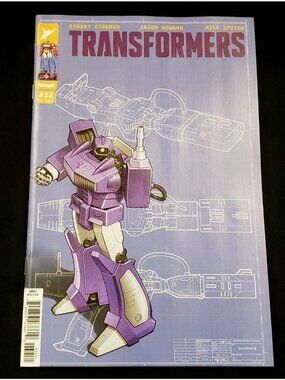 Transformers #32 E.J. Su 1:50 Blueprint Variant Shockwave Energon Universe VF NM
